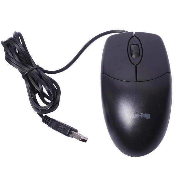 Value Top VT 100U USB Optical Wired Mouse  Black
